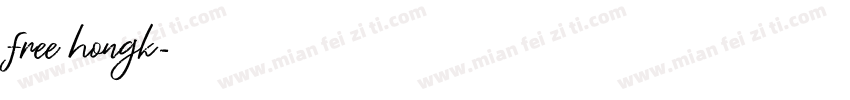 free hongk字体转换